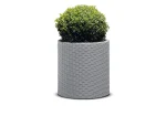 LARGE CYLINDER PLANTER MŰANYAG KASPÓ - Image 2