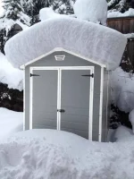 MANOR 6x5 DD  MŰANYAG SZERSZÁMOS HÁZ - Image 2