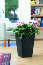 RATTAN PLANTER S MŰRATTAN VIRÁGLÁDA 23 - Image 2