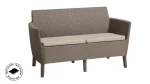 SALEMO 2 ÜLÉSES MŰRATTAN KERTI KANAPÉ