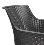 EVA KARTÁMASZOS MŰANYAG KERTI SZÉK - Image 2