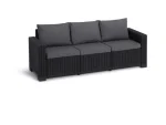 MOOREA 3 SZEMÉLYES MŰRATTAN KERTI KANAPÉ