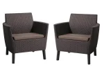 SALEMO DUO MŰRATTAN KERTI FOTEL (2DB)