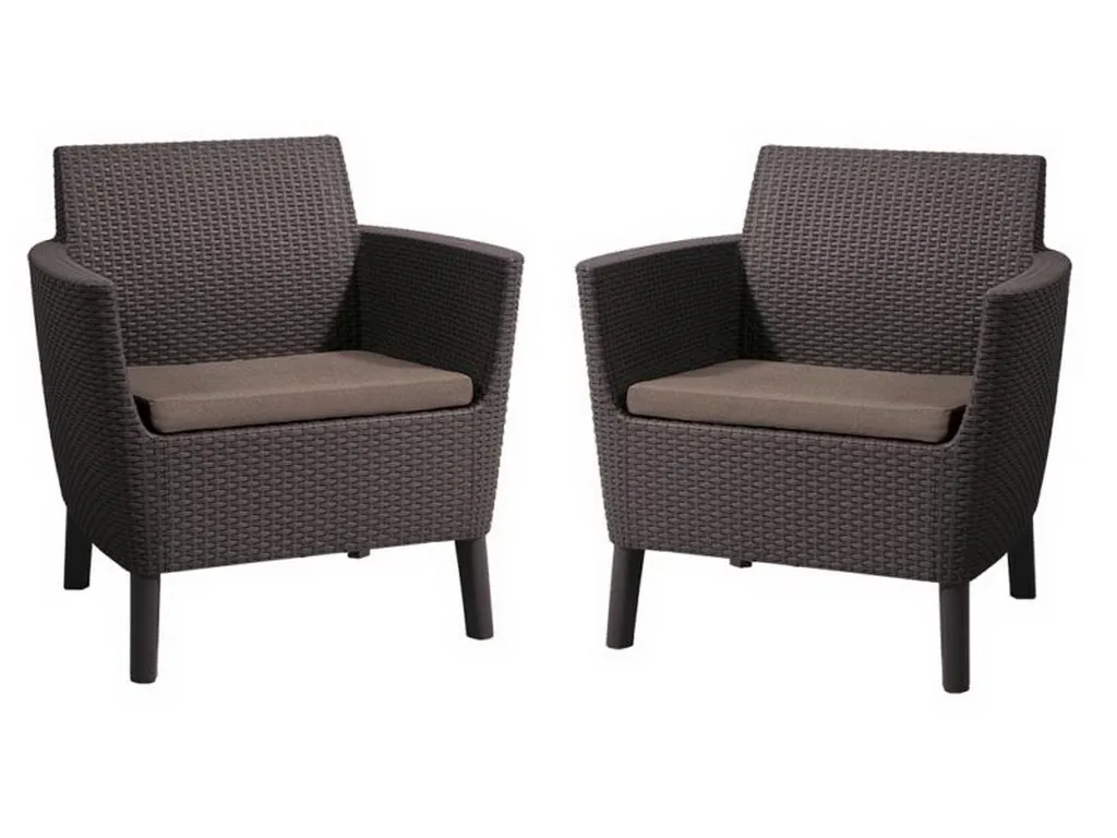 253236 SALEMO DUO MŰRATTAN KERTI FOTEL (2DB) - Image 1