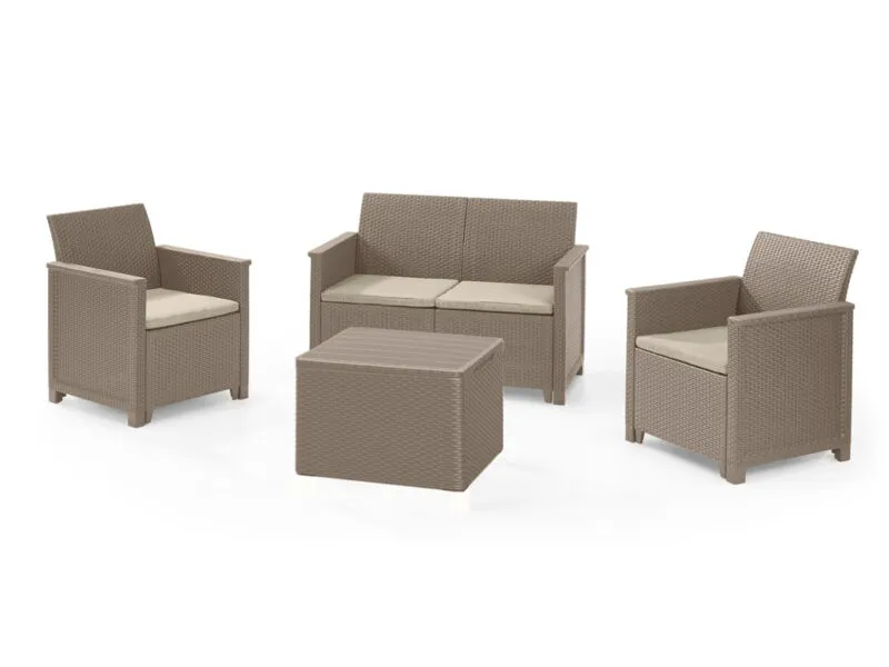 254091 ELODIE MŰRATTAN KERTI BÚTOR SZETT PÁRNATARTÓS ASZTALLAL - Image 1