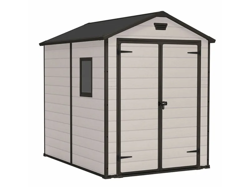 MANOR 6x8 DD  MŰANYAG SZERSZÁMOS HÁZ