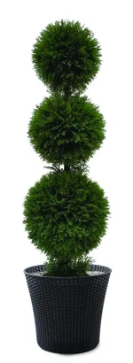 Kaspó, műrattan, Conic Planter 56,5L - Image 2