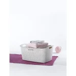CURVER "MY STYLE" RATTAN RUHÁSKOSÁR 47L - KRÉM - Image 2