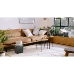 "JUTE" KEREK DOBOZ TETŐVEL 2L - GRAFITSZÜRKE - Image 5