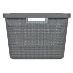 "JUTE" SZENNYESKOSÁR 46L - GRAFITSZÜRKE - Image 5