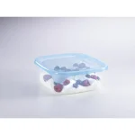 CURVER "FRESH&GO" SZÖGLETES ÉTELTARTÓ 0,8L - TRANSZPARENS/KÉK - Image 5