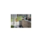 CURVER FÉMHATÁSÚ PEDÁLOS SZÖGLETES SZEMETES 50L - FEKETE/EZÜST - Image 9