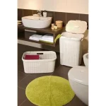 CURVER "STYLE" RATTAN HATÁSÚ RUHÁSKOSÁR 45L - KRÉM - Image 4