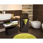 CURVER "STYLE" RATTAN HATÁSÚ RUHÁSKOSÁR 45L - SÖTÉTBARNA - Image 4