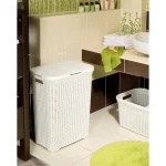 CURVER "STYLE" RATTAN HATÁSÚ SZENNYESTARTÓ 60L - Image 5