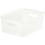 CURVER "MY STYLE" S MÉRETŰ RATTAN KOSÁR - KRÉM