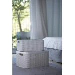 CURVER "STYLE" M MÉRETŰ RATTAN KOSÁR 18L - KRÉM - Image 7