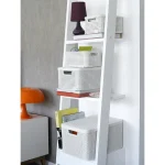 CURVER "STYLE" M MÉRETŰ RATTAN KOSÁR FEDÉLLEL 18L - KRÉM - Image 3