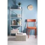 CURVER "STYLE" L MÉRETŰ RATTAN KOSÁR FEDÉLLEL 30L - KRÉM - Image 4