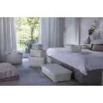 CURVER "STYLE" L MÉRETŰ RATTAN KOSÁR FEDÉLLEL 30L - KRÉM - Image 5