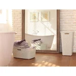 CURVER "MY STYLE" RATTAN RUHÁSKOSÁR 47L - KRÉM - Image 3