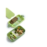 CURVER "LUNCH&GO" ÉTELTARTÓ EVŐESZKÖZZEL - ZÖLD - Image 4