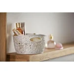 CURVER "VICTORIA MINI" CSIPKE HATÁSÚ KOSÁR - KRÉM - Image 3