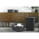 "JUTE" SZENNYESKOSÁR 46L - GRAFITSZÜRKE - Image 7