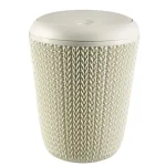 CURVER "KNIT" FÜRDŐSZOBAI SZEMETES 6L - TÖRTFEHÉR