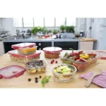 CURVER "SMART COOK" ÜVEG SZÖGLETES ÉTELTARTÓ 0,7L - Image 3