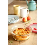 CURVER "SMART COOK" ÜVEG KEREK ÉTELTARTÓ 0,6L - Image 2