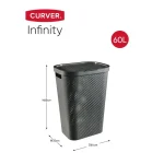 CURVER "INFINITY" SZENNYESTARTÓ 59L - Image 3
