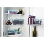 CURVER "FRESH&GO" SZÖGLETES ÉTELTARTÓ 2,9L - TRANSZPARENS/KÉK - Image 6