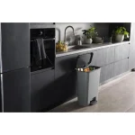 CURVER "COMPATTA" TÉGLALAP ALAKÚ PEDÁLOS SZEMETES 50L - Image 8