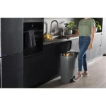 CURVER "COMPATTA" TÉGLALAP ALAKÚ PEDÁLOS SZEMETES 50L - Image 10