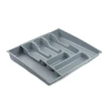 CURVER OLDALRA NYITHATÓ EVŐESZKÖZTARTÓ FIÓKBETÉT - FEKETE/EZÜST - Image 3