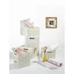 CURVER "STYLE" S MÉRETŰ RATTAN KOSÁR FEDÉLLEL 7L - KRÉM - Image 3