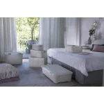 CURVER "STYLE" RATTAN TÁROLÓ LÁDA 43L FEDÉLLEL - KRÉM - Image 3