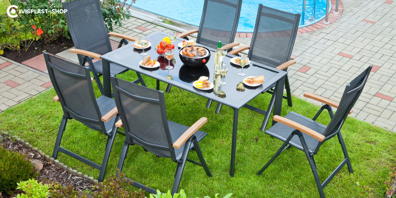 Kerti bútor grillezéshez