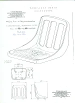 Variaszék műanyag üléslap, sárga - Image 3