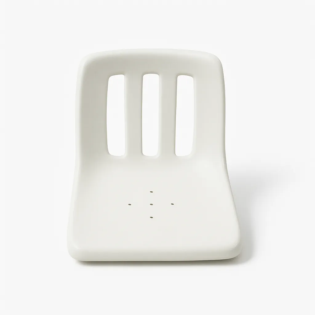 variaszék-fehér Variaszék műanyag üléslap, fehér - Image 1