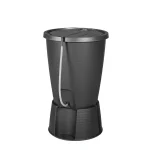 Indigo Water Butt - Esővíztároló talppal 200L - fekete