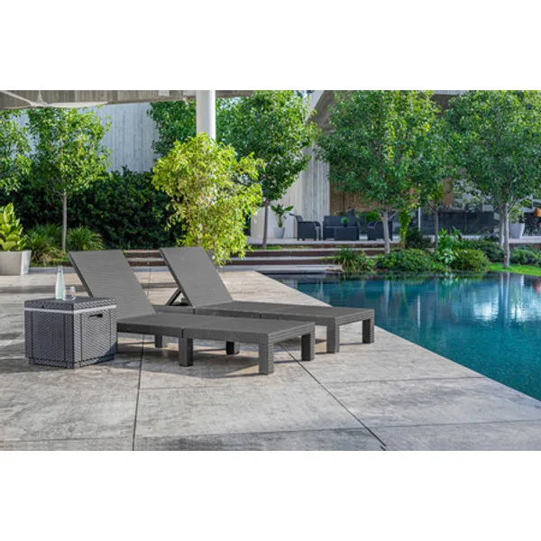 DAYTONA DELUXE MŰANYAG KERTI NAPOZÓÁGY - Image 5