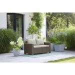 CALIFORNIA 2 ÜLÉSES MŰRATTAN KERTI KANAPÉ (MIX&MATCH) - Image 3