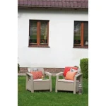 CORFU DUO MŰRATTAN KERTI FOTEL SZETT - Image 2