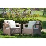 CORFU DUO MŰRATTAN KERTI FOTEL SZETT - Image 3