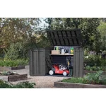 STORE IT OUT MAX MŰANYAG KERTI TÁROLÓ 1200 L - sötétszürk-szürke - Image 4