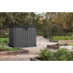 STORE IT OUT MAX MŰANYAG KERTI TÁROLÓ 1200 L - sötétszürk-szürke - Image 6