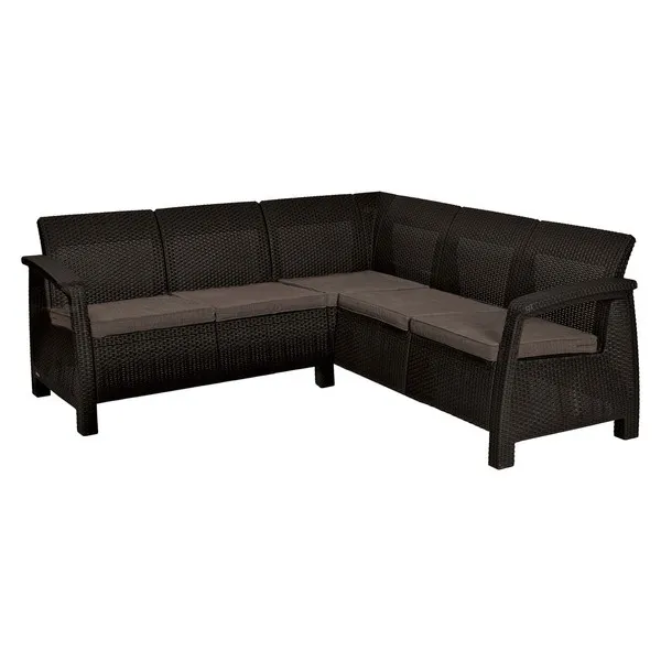 17208435-Naroznik-Corfu-Relax-006 CORFU RELAX MŰRATTAN KERTI SAROKGARNITÚRA ASZTAL NÉLKÜL - Image 1