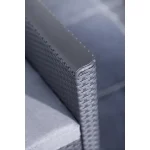 CLAIRE 6 SZEMÉLYES MŰRATTAN SAROKGARNITÚRA KERTI BÚTOR SZETT PÁRNATARTÓS ASZTALLAL - Image 4